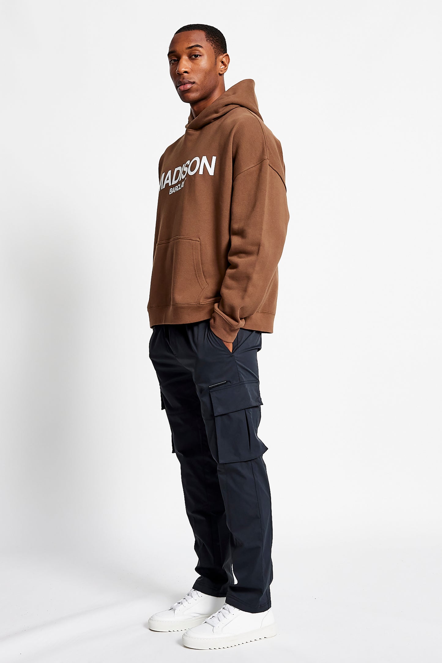 Ocean Av Hoodie - Chocolate