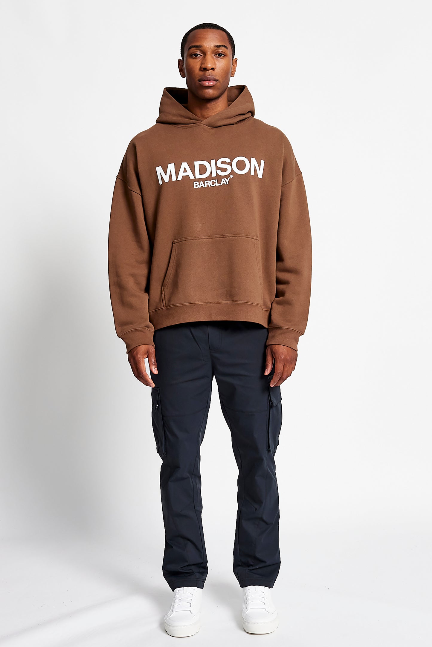 Ocean Av Hoodie - Chocolate
