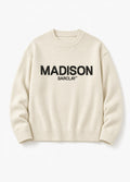 Ocean Av Knit Sweater - Cream