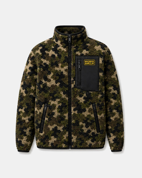 Crosby Fleece Jacket - Camo