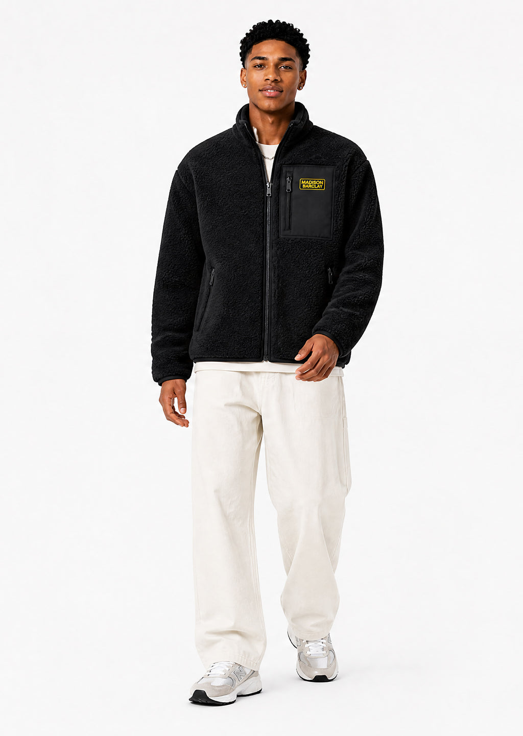 Crosby Fleece Jacket - Black