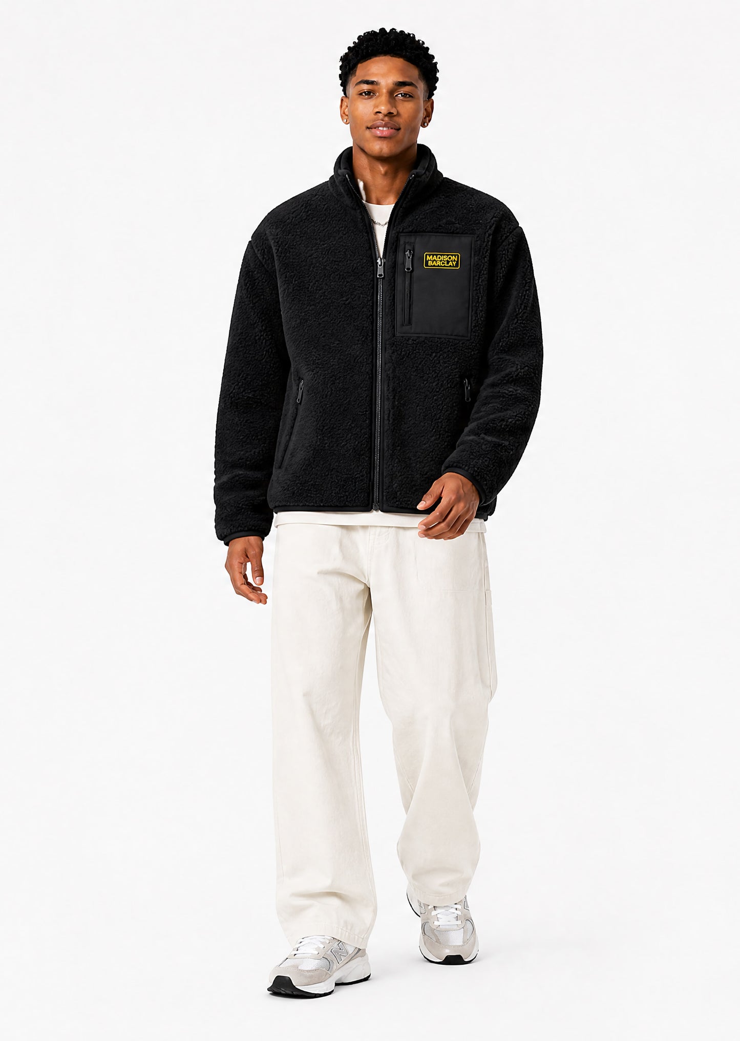 Crosby Fleece Jacket - Black