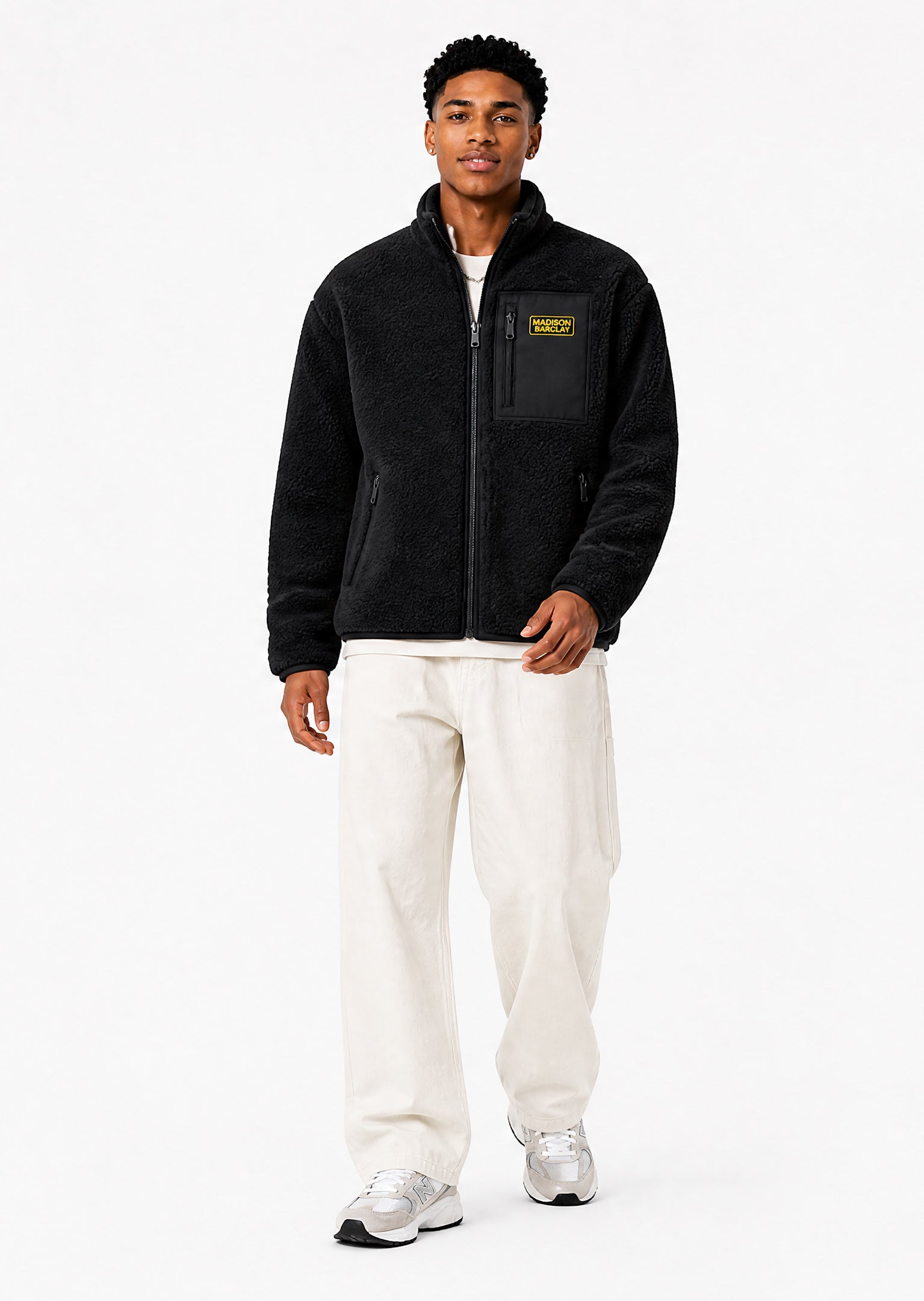 Crosby Fleece Jacket - Black