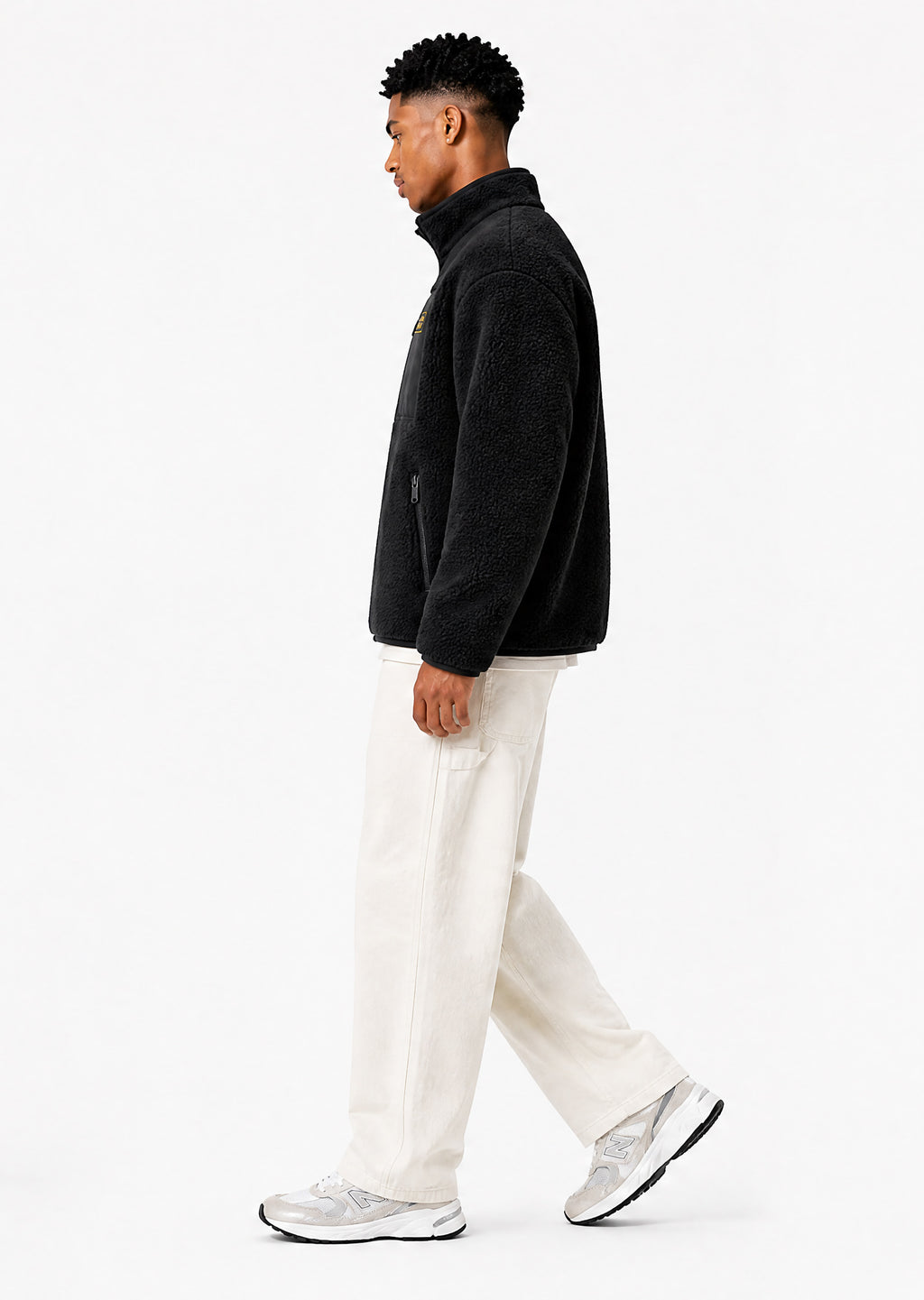 Crosby Fleece Jacket - Black
