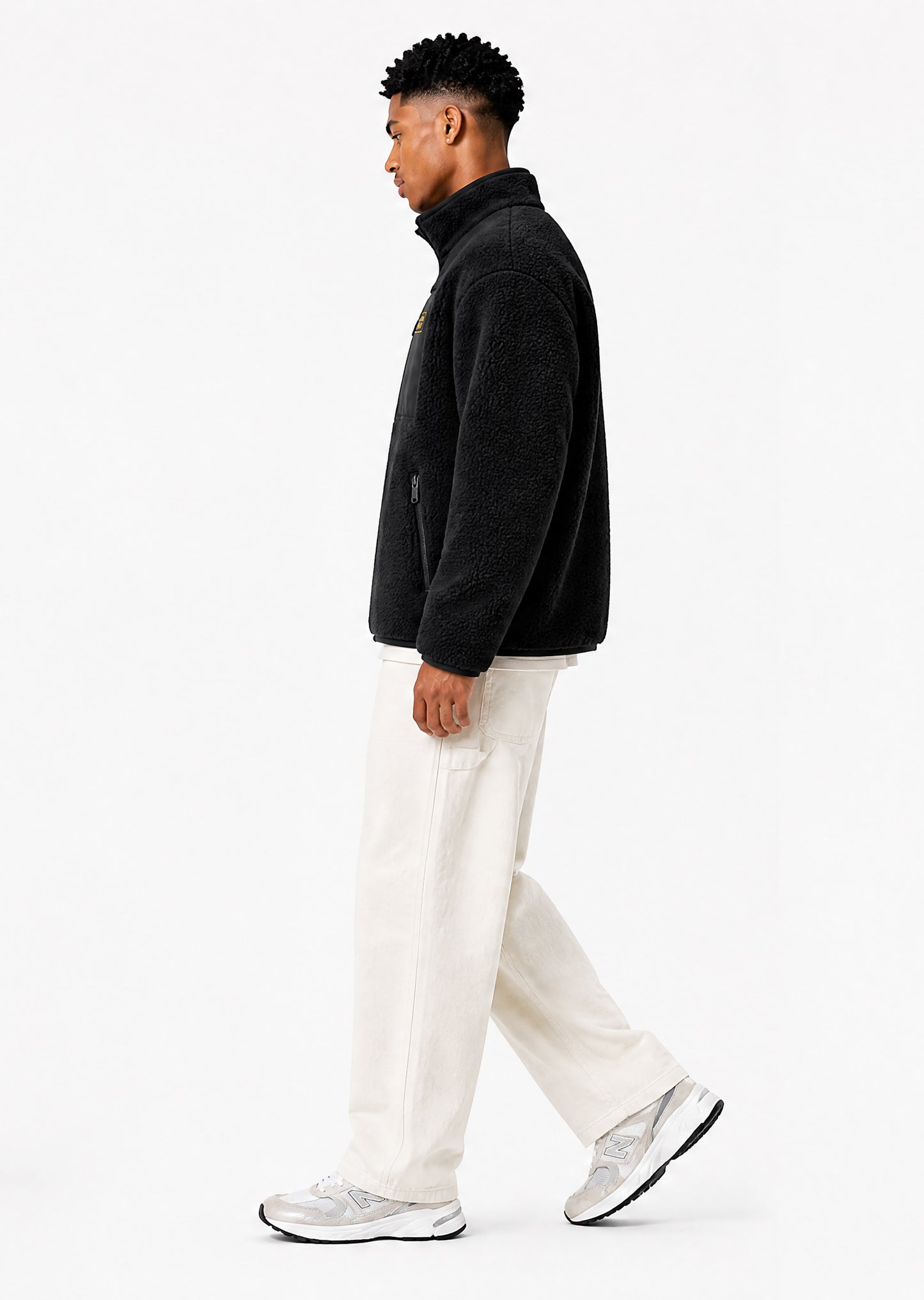 Crosby Fleece Jacket - Black