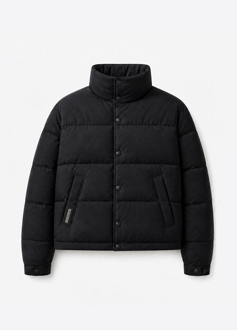Summit Puffer Jacket - Black