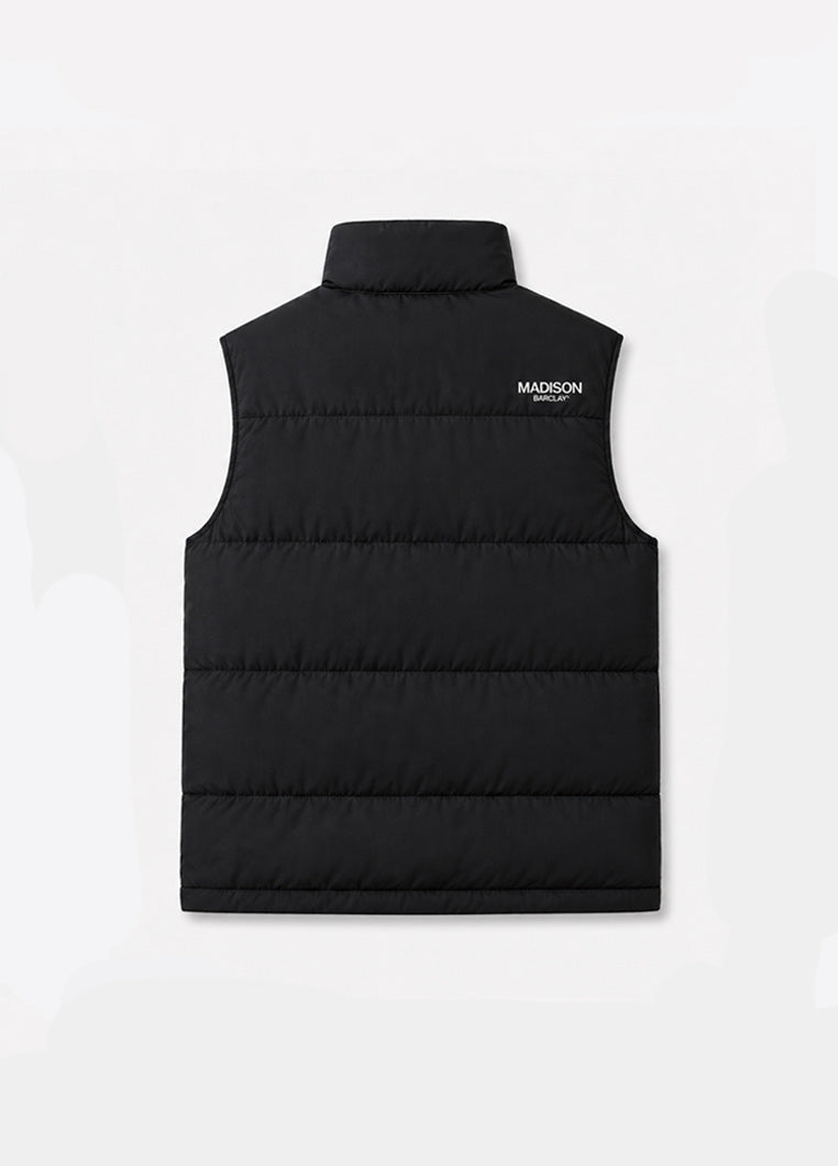 Summit Puffer Gilet - Black