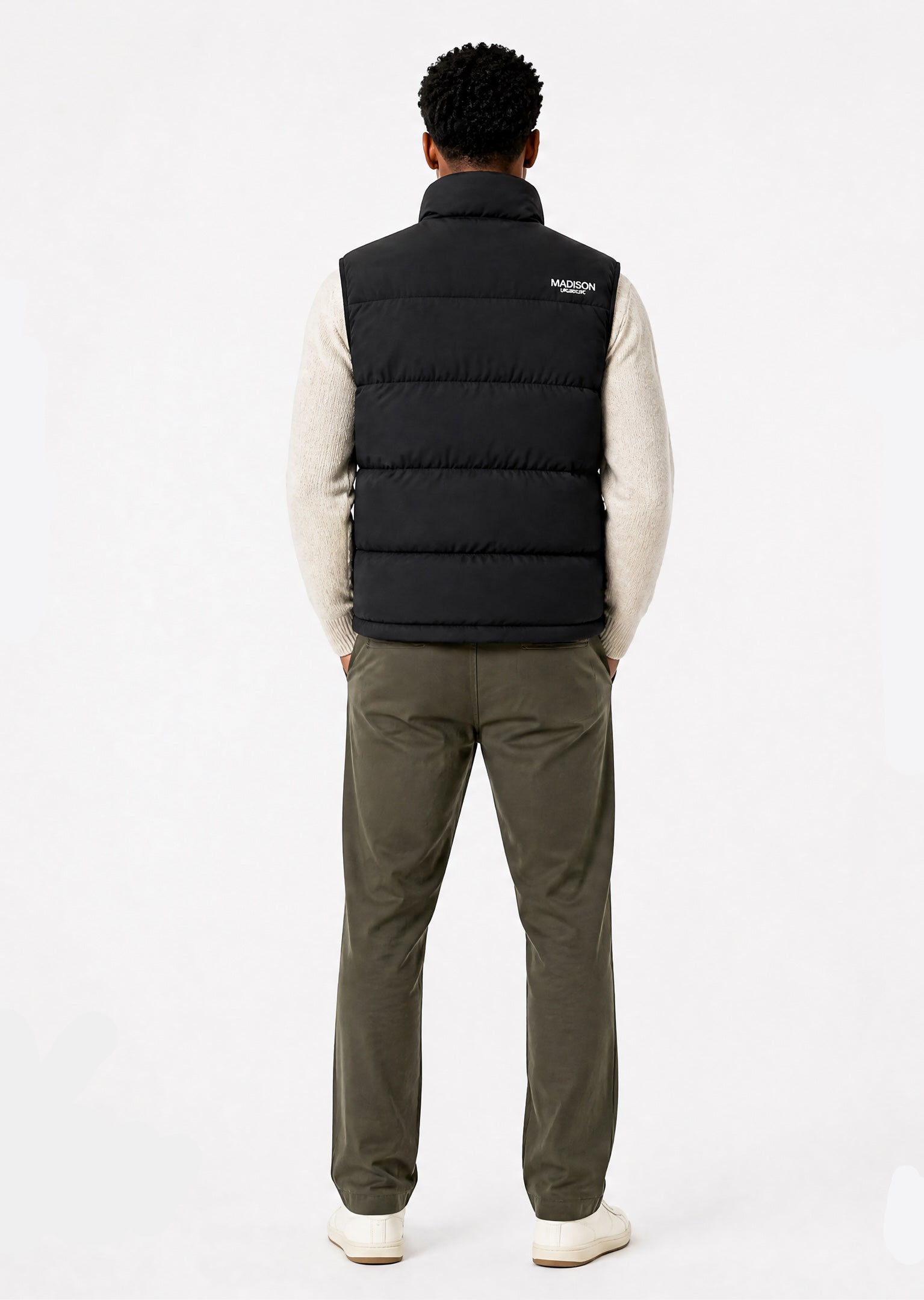 Summit Puffer Gilet - Black
