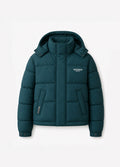 Edge Short Puffer Jacket - Black