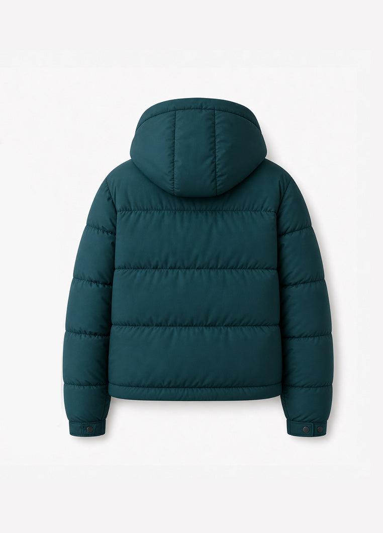 Edge Short Puffer Jacket - Legion Blue