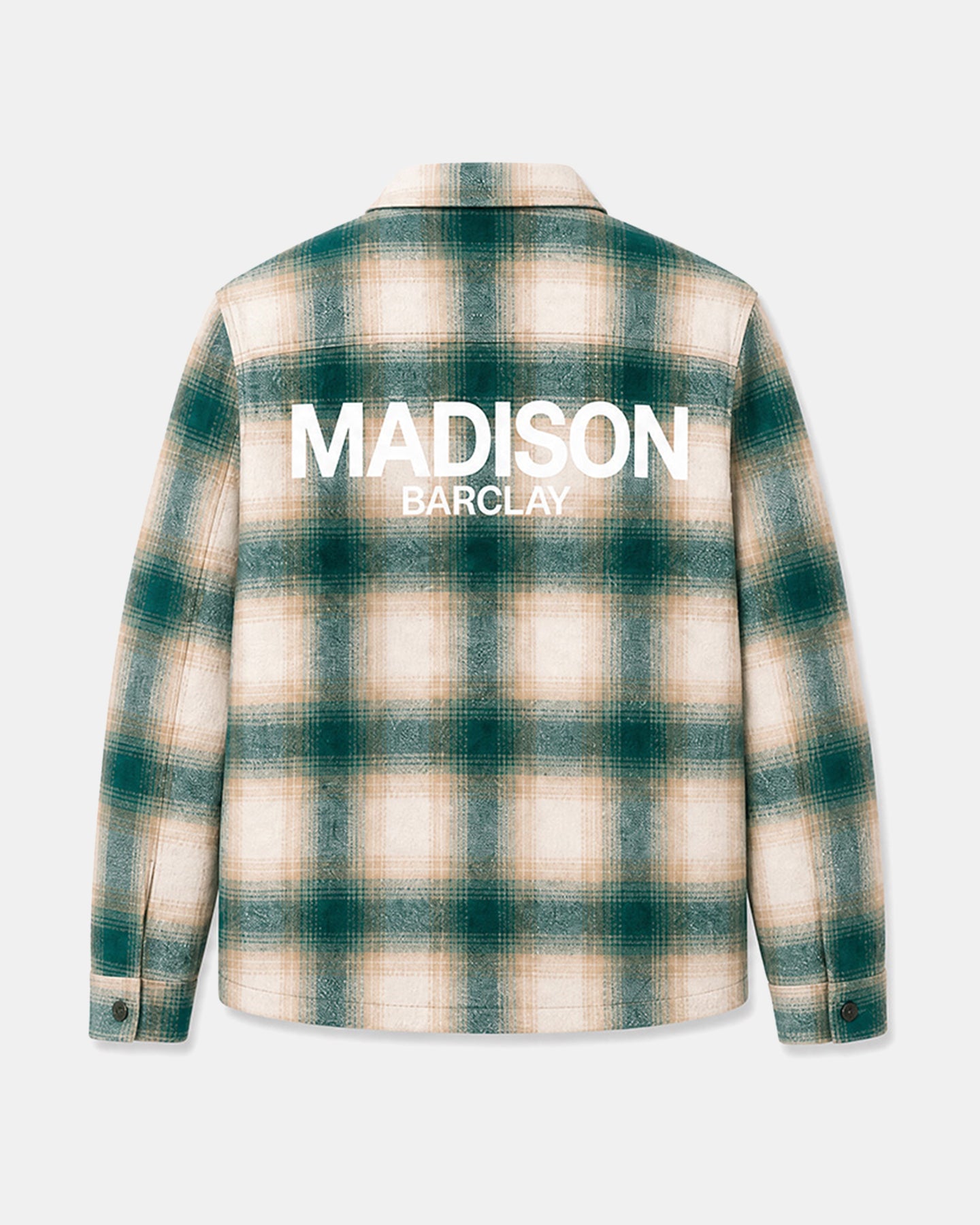 Staten Checked Shacket - Teal