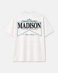 Madison Relaxed Fit T-Shirt- Vegas- White