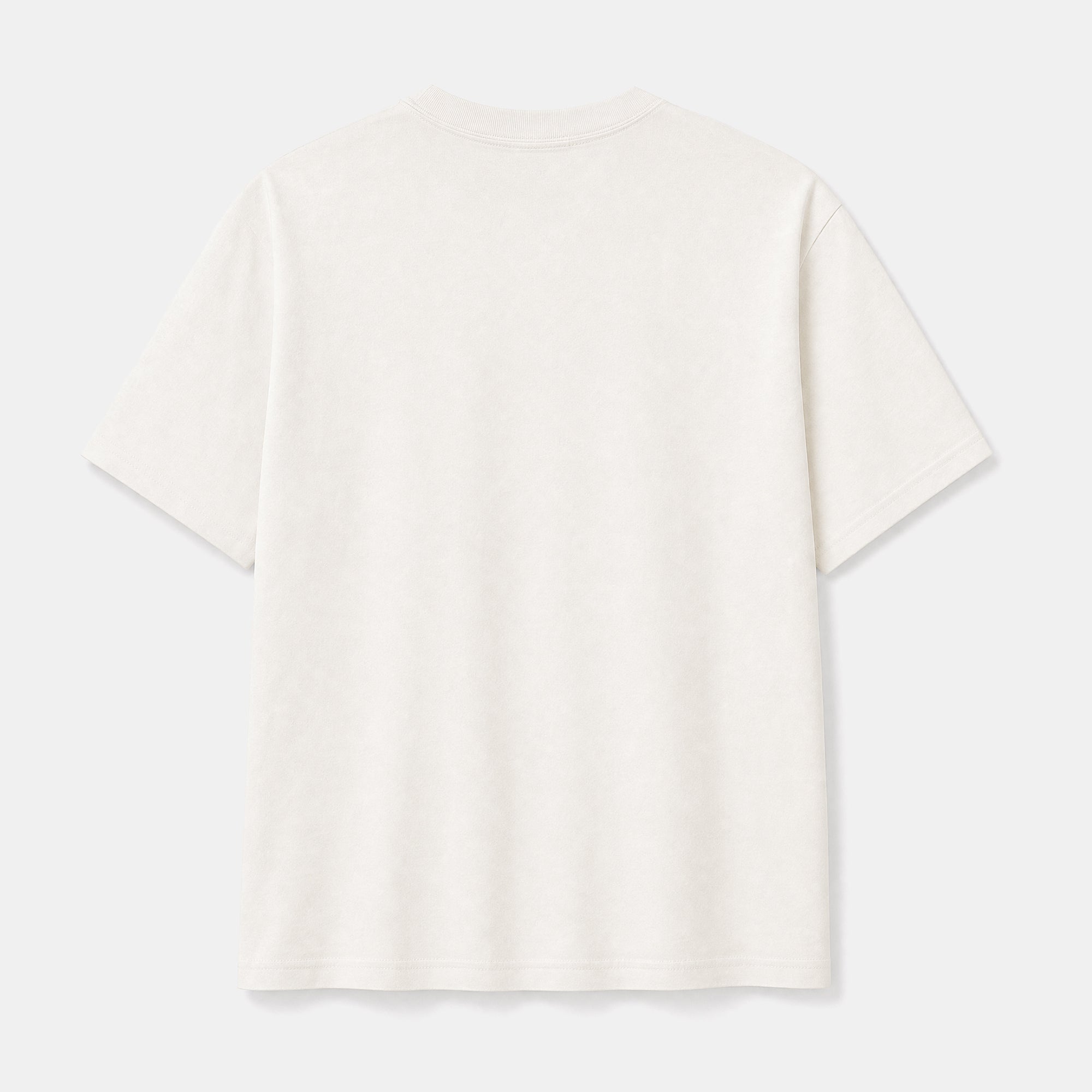 Madison Relaxed Fit T-Shirt- Vintage- White