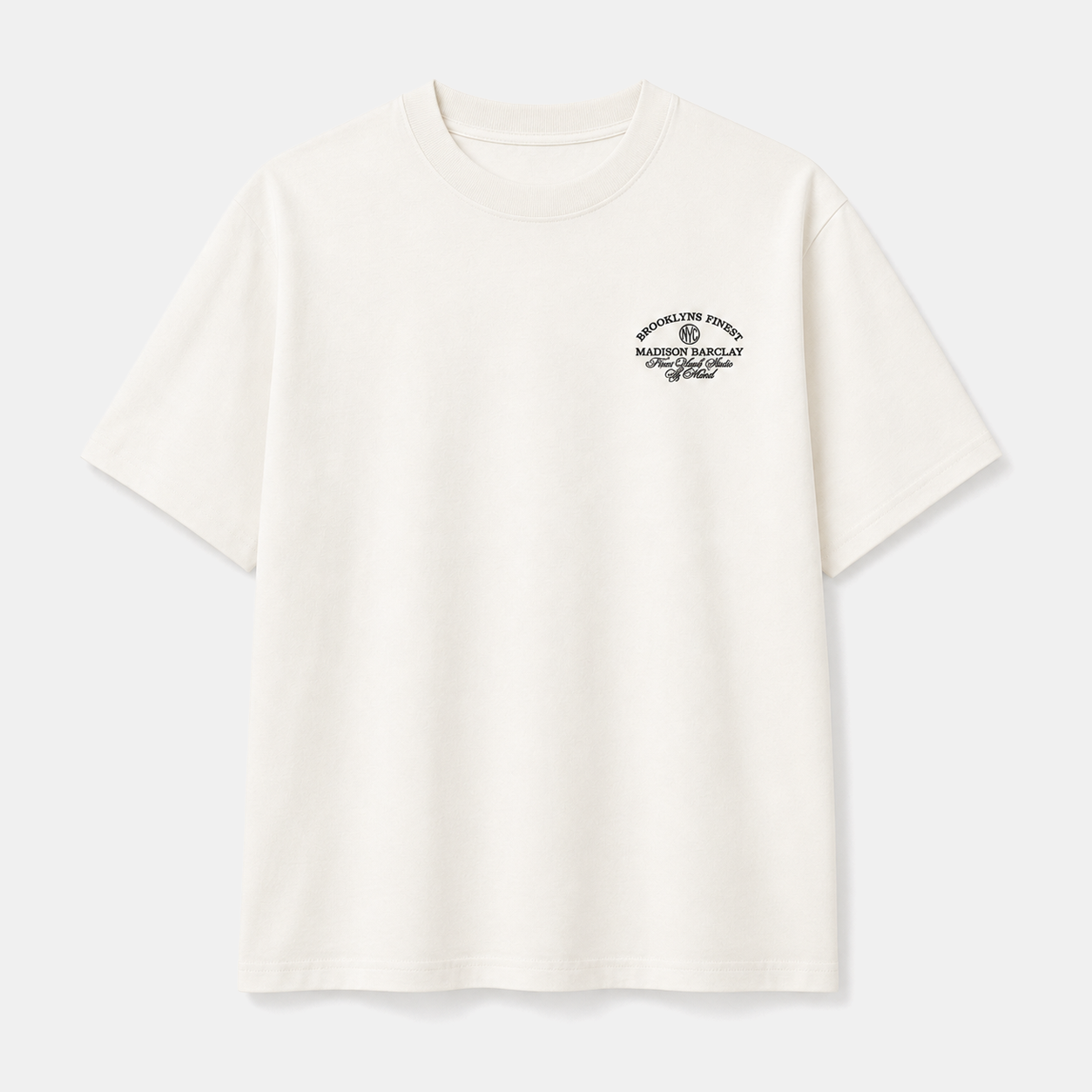 Madison Relaxed Fit T-Shirt- Vintage- White