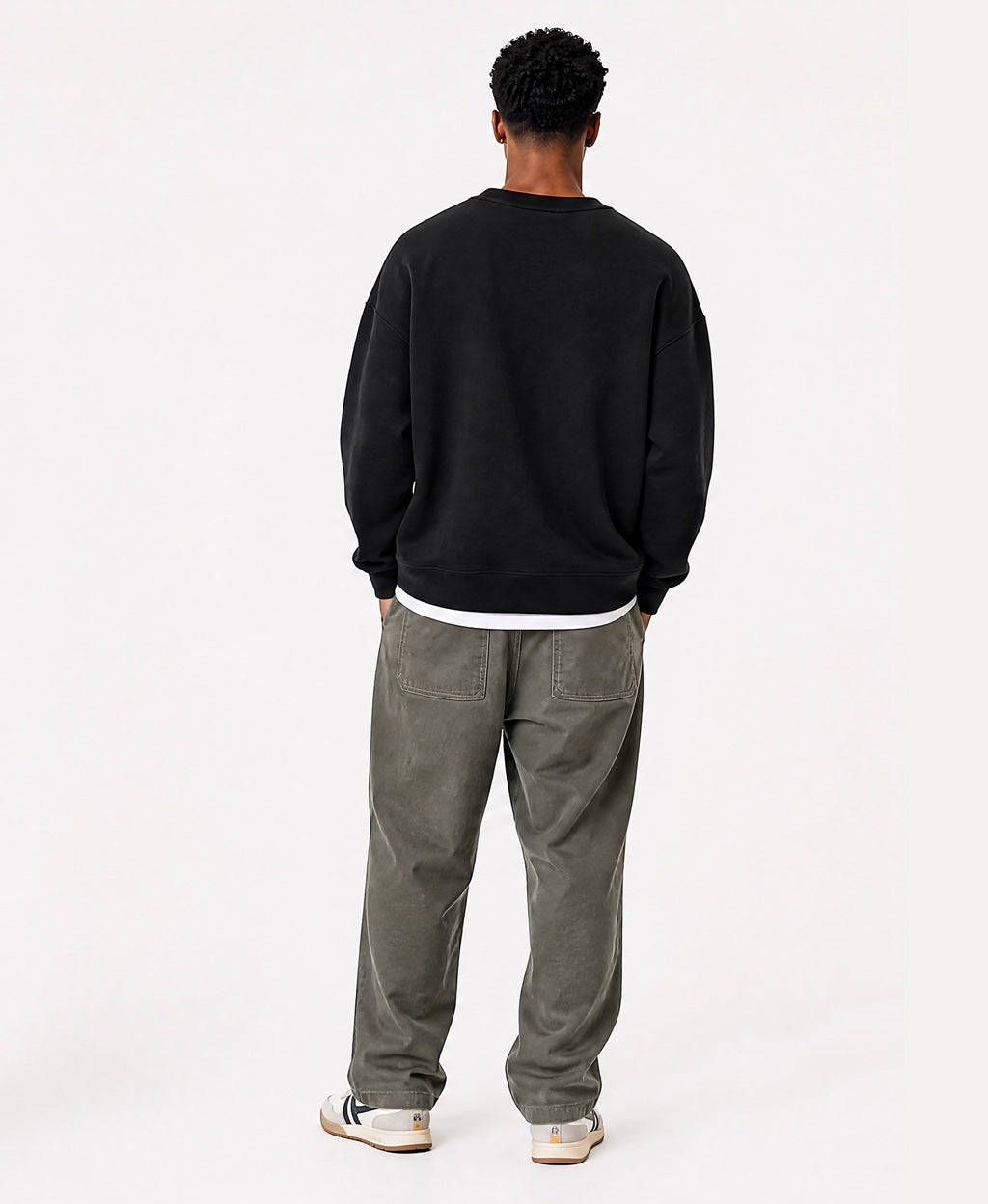 Madison Relaxed Fit Sweatshirt- Walker