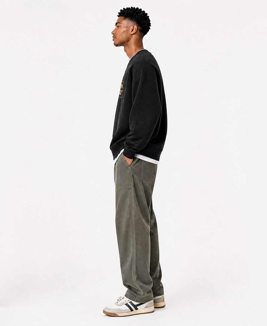 Madison Relaxed Fit Sweatshirt- Walker