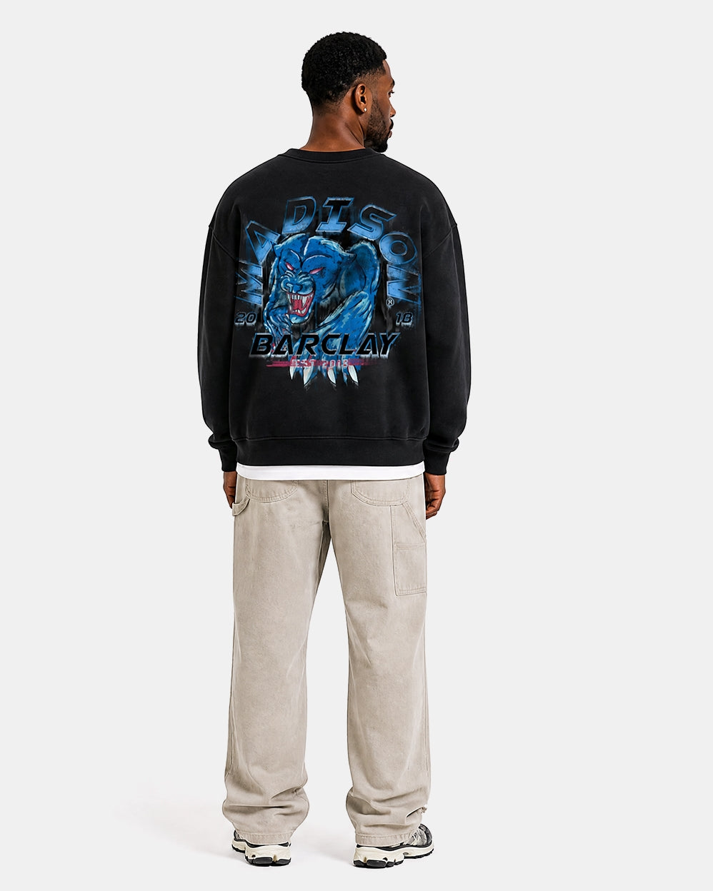 Madison Relaxed Fit Sweatshirt- Claw