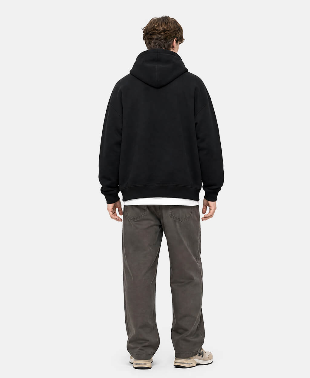 Madison Relaxed Fit Hoodie- Racing 2.0- Black