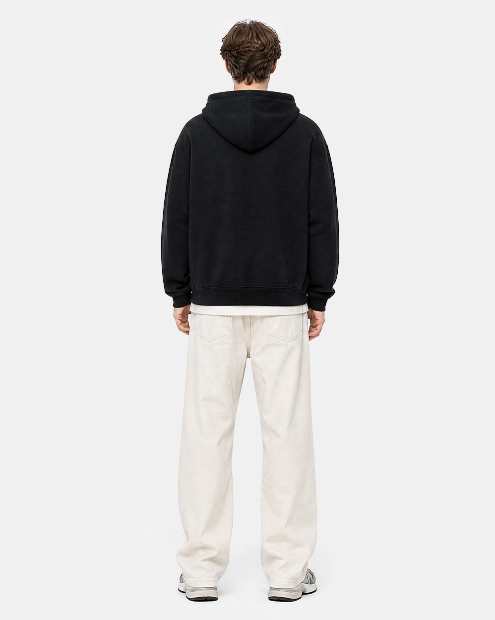 Madison Relaxed Fit Full Zip Hoodie- Walker