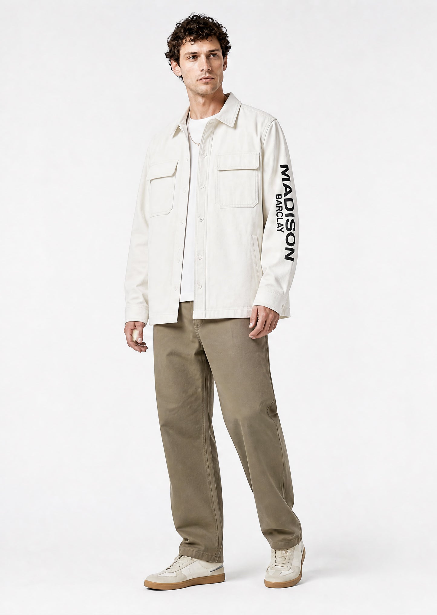 Ironworks Shacket - White