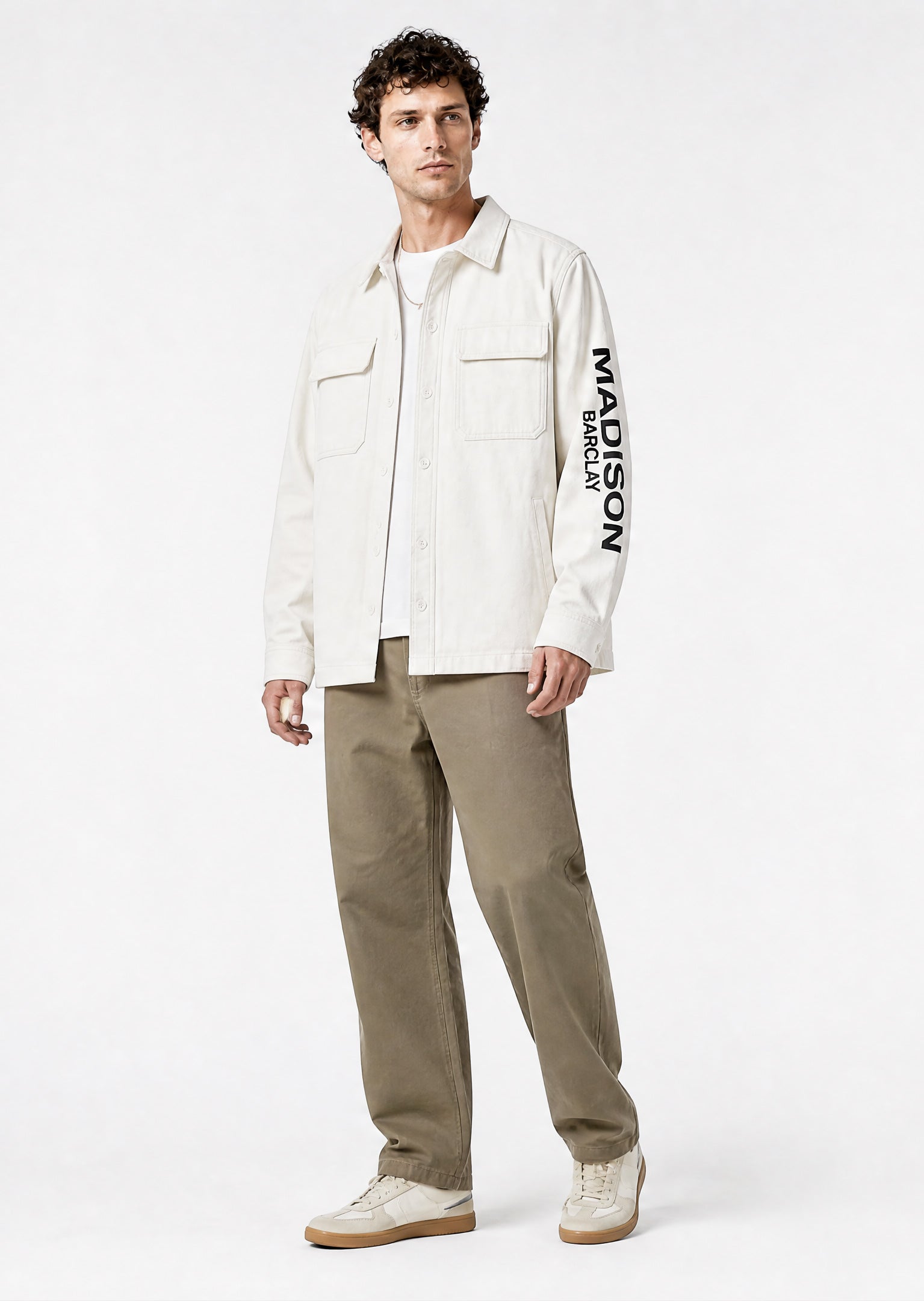 Ironworks Shacket - White